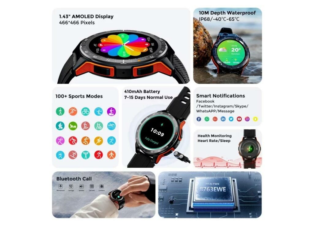 ساعت هوشمند Fossibot W101 با قابلیت تشخیص سختی خون معارفه شد 4 1703572460 777 ساعت هوشمند Fossibot W101 با قابلیت تشخیص سختی خون معارفه