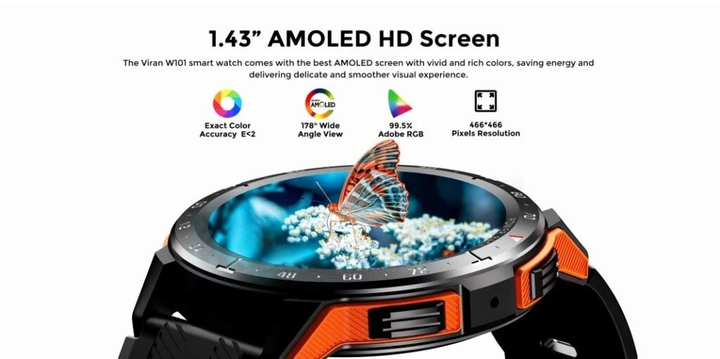 ساعت هوشمند Fossibot W101 با قابلیت تشخیص سختی خون معارفه شد 1 ساعت هوشمند Fossibot W101 با قابلیت تشخیص فشار خون معرفی شد