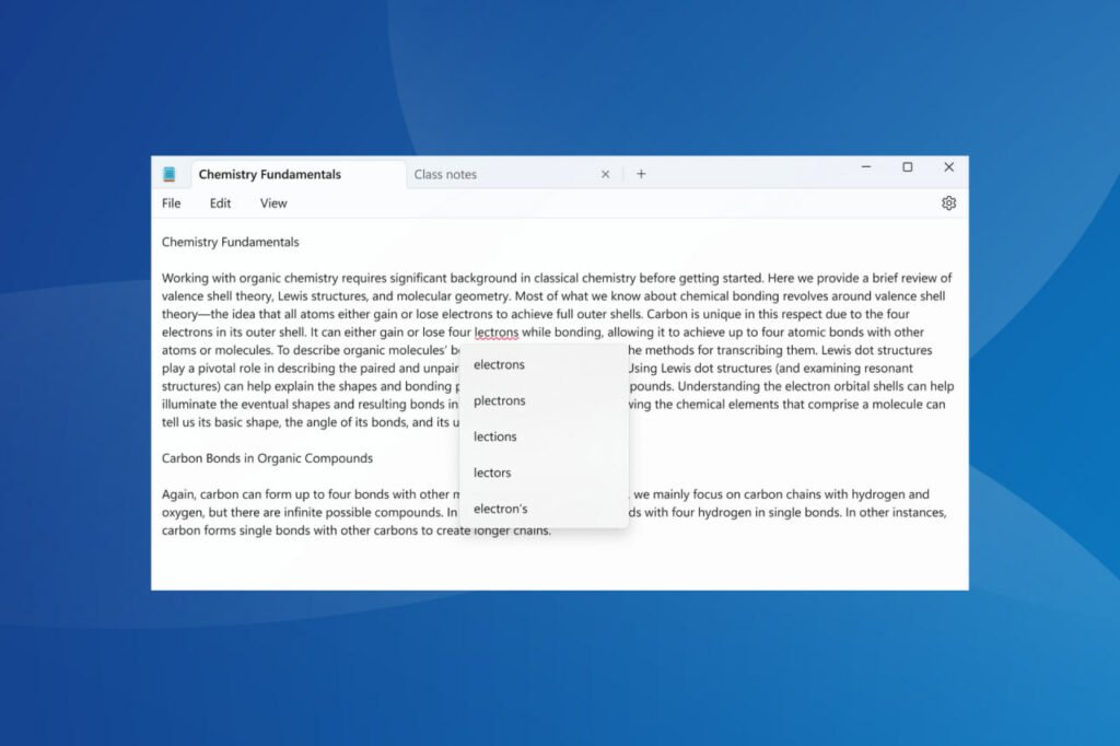 نوت پد ویندوز 11 سرانجام به قابلیت بازدید املای کلمات تجهیزشد 1 نوت پد ویندوز 11 سرانجام به قابلیت بررسی املای کلمات مجهز شد