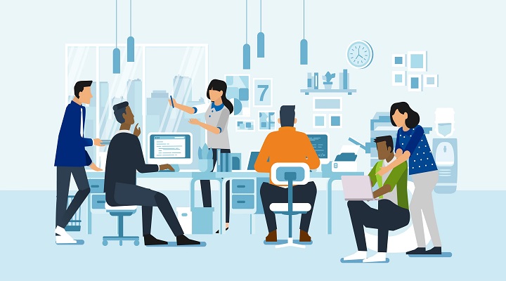 ۱۱ ویژگی محیط کار مثبت + اهمیت تشکیل محل کار سالم_تونل زمان 2 محیط کار مثبت