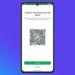 قابلیت انتقال سوابق چت به گوشی جدید با اسکن QR کد در واتساپ