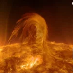 تصویر روز ناسا: رقص خورشید