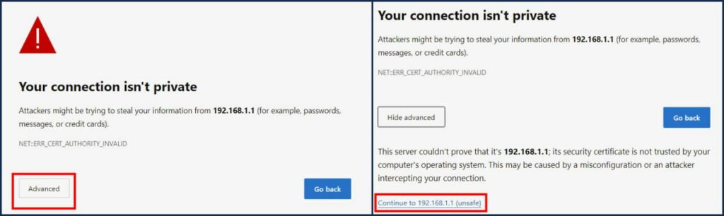 آموزش از بین بردن خطای اتصال شما خصوصی نیست در گوگل کروم_تونل زمان 5 رفع خطای «اتصال شما خصوصی نیست» در کروم