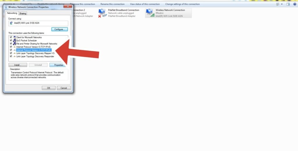 آموزش از بین بردن خطای اتصال شما خصوصی نیست در گوگل کروم_تونل زمان 11 تغییر DNS ویندوز