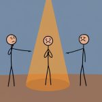 اثر اسپات لایت چیست و چرا دیگران آنقدر که فکر می‌کنید به شما توجه نمی‌کنند؟